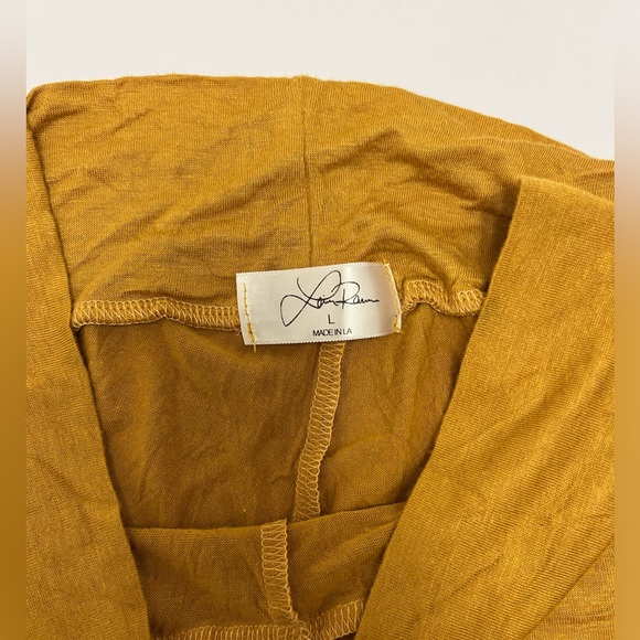 NWOT ⚜️💛⚜️ Laina Rauma mustard color biker shorts size L - Picture 10 of 11